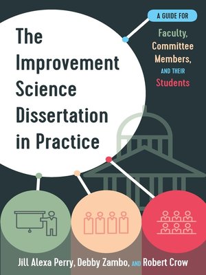 cover image of The Improvement Science Dissertation in Practice